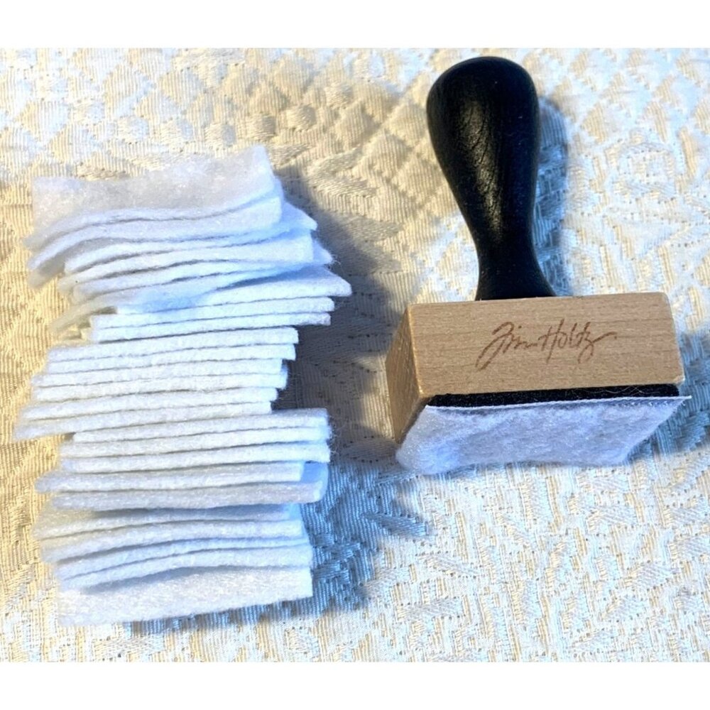 Tim Holtz Rangers Alcohol Ink Applicator & 25 Felt Pads Crafting Magic
